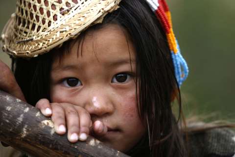 Pretty Bhutanese girl